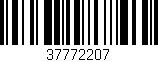 Código de barras (EAN, GTIN, SKU, ISBN): '37772207'