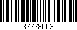 Código de barras (EAN, GTIN, SKU, ISBN): '37778663'
