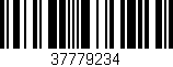 Código de barras (EAN, GTIN, SKU, ISBN): '37779234'