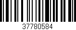 Código de barras (EAN, GTIN, SKU, ISBN): '37780584'