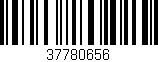 Código de barras (EAN, GTIN, SKU, ISBN): '37780656'