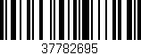 Código de barras (EAN, GTIN, SKU, ISBN): '37782695'
