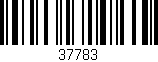 Código de barras (EAN, GTIN, SKU, ISBN): '37783'
