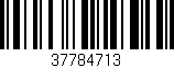 Código de barras (EAN, GTIN, SKU, ISBN): '37784713'