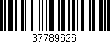 Código de barras (EAN, GTIN, SKU, ISBN): '37789626'