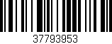 Código de barras (EAN, GTIN, SKU, ISBN): '37793953'