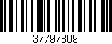 Código de barras (EAN, GTIN, SKU, ISBN): '37797809'