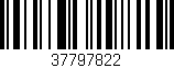 Código de barras (EAN, GTIN, SKU, ISBN): '37797822'