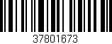 Código de barras (EAN, GTIN, SKU, ISBN): '37801673'