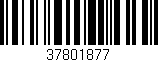 Código de barras (EAN, GTIN, SKU, ISBN): '37801877'