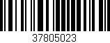 Código de barras (EAN, GTIN, SKU, ISBN): '37805023'