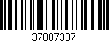 Código de barras (EAN, GTIN, SKU, ISBN): '37807307'