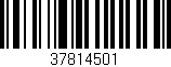 Código de barras (EAN, GTIN, SKU, ISBN): '37814501'