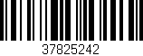 Código de barras (EAN, GTIN, SKU, ISBN): '37825242'