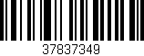 Código de barras (EAN, GTIN, SKU, ISBN): '37837349'
