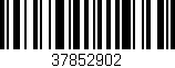 Código de barras (EAN, GTIN, SKU, ISBN): '37852902'