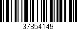 Código de barras (EAN, GTIN, SKU, ISBN): '37854149'