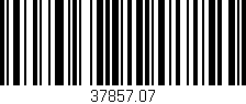 Código de barras (EAN, GTIN, SKU, ISBN): '37857.07'
