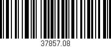 Código de barras (EAN, GTIN, SKU, ISBN): '37857.08'