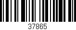Código de barras (EAN, GTIN, SKU, ISBN): '37865'