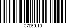 Código de barras (EAN, GTIN, SKU, ISBN): '37868.10'