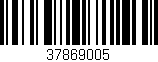 Código de barras (EAN, GTIN, SKU, ISBN): '37869005'