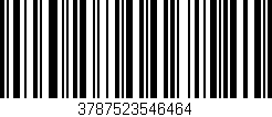Código de barras (EAN, GTIN, SKU, ISBN): '3787523546464'