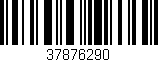 Código de barras (EAN, GTIN, SKU, ISBN): '37876290'
