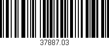 Código de barras (EAN, GTIN, SKU, ISBN): '37887.03'
