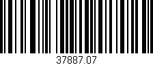 Código de barras (EAN, GTIN, SKU, ISBN): '37887.07'