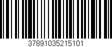 Código de barras (EAN, GTIN, SKU, ISBN): '37891035215101'