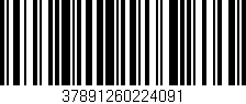 Código de barras (EAN, GTIN, SKU, ISBN): '37891260224091'