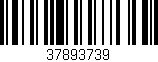 Código de barras (EAN, GTIN, SKU, ISBN): '37893739'