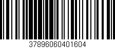 Código de barras (EAN, GTIN, SKU, ISBN): '37896060401604'