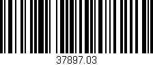 Código de barras (EAN, GTIN, SKU, ISBN): '37897.03'