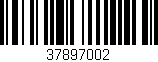 Código de barras (EAN, GTIN, SKU, ISBN): '37897002'
