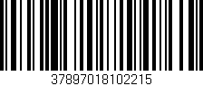 Código de barras (EAN, GTIN, SKU, ISBN): '37897018102215'