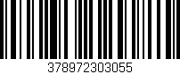 Código de barras (EAN, GTIN, SKU, ISBN): '378972303055'