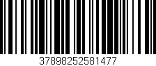 Código de barras (EAN, GTIN, SKU, ISBN): '37898252581477'