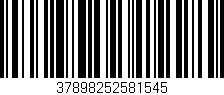 Código de barras (EAN, GTIN, SKU, ISBN): '37898252581545'