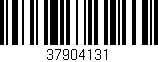 Código de barras (EAN, GTIN, SKU, ISBN): '37904131'