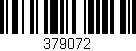 Código de barras (EAN, GTIN, SKU, ISBN): '379072'