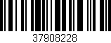 Código de barras (EAN, GTIN, SKU, ISBN): '37908228'