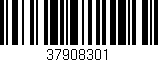 Código de barras (EAN, GTIN, SKU, ISBN): '37908301'