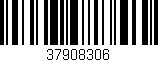 Código de barras (EAN, GTIN, SKU, ISBN): '37908306'