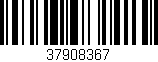 Código de barras (EAN, GTIN, SKU, ISBN): '37908367'