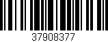Código de barras (EAN, GTIN, SKU, ISBN): '37908377'