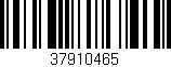 Código de barras (EAN, GTIN, SKU, ISBN): '37910465'