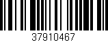 Código de barras (EAN, GTIN, SKU, ISBN): '37910467'