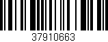 Código de barras (EAN, GTIN, SKU, ISBN): '37910663'